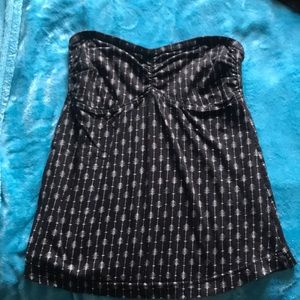 Black tube top